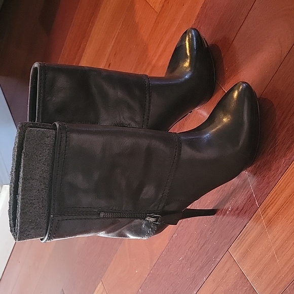 Ninewest matinee black boots sz 5.5 - Picture 3 of 4